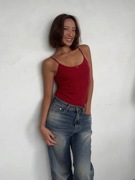 ALEXIA STAMさん（レディース・163cm）の夏コーディネート