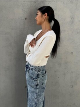 ALEXIA STAMさん（レディース・164cm）の夏コーディネート