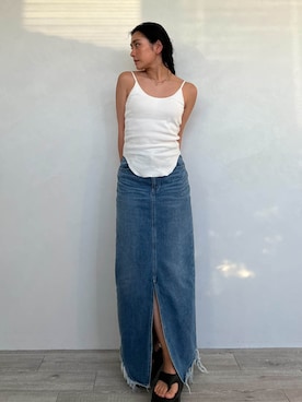 ALEXIA STAMさん（レディース・160cm）の夏コーディネート