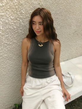 ALEXIA STAMさん（レディース・158cm）の春コーディネート