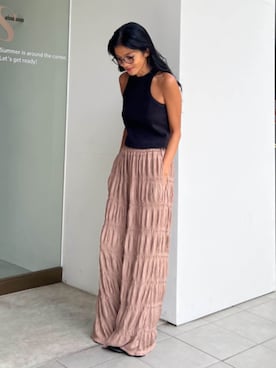 ALEXIA STAMさん(レディース・157cm)の夏コーディネート