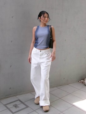 ALEXIA STAMさん（レディース・157cm）の春コーディネート