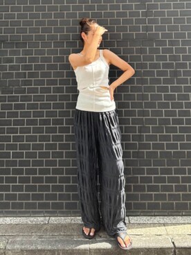 ALEXIA STAMさん(レディース・163cm)の夏コーディネート