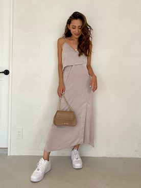 ALEXIA STAMさん（レディース・163cm）の夏コーディネート