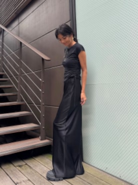 ALEXIA STAMさん（レディース・157cm）の夏コーディネート