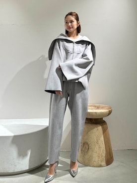 「ALEXIA STAM（アリシアスタン）のアイテム（その他アウター）」を使った、ALEXIA STAMさん（レディース・163cm）の冬コーディネート