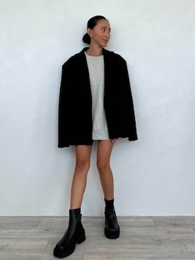 ALEXIA STAMさん（レディース・163cm）の夏コーディネート