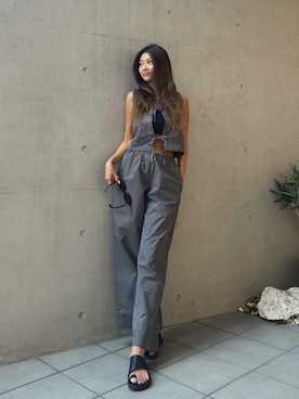 ALEXIA STAMさん（レディース・164cm）の夏コーディネート