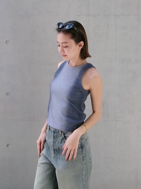 ALEXIA STAMさん（レディース・156cm）の春コーディネート