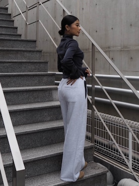 ALEXIA STAMさん（レディース・157cm）の秋コーディネート