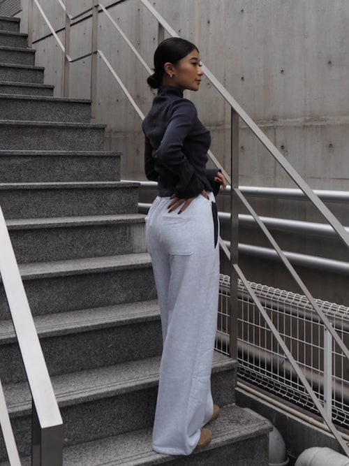 セール】Wellness Contrast Sweat Pants /ウェルネス コントラスト