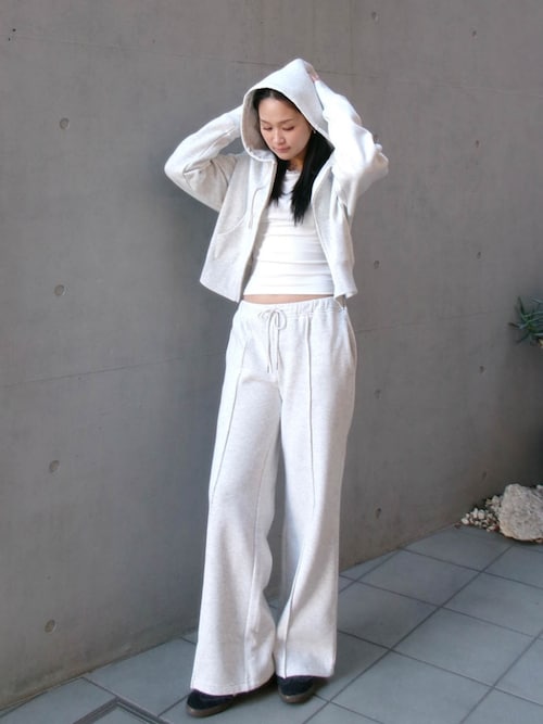 ALEXIA STAMwellness フーディー　スウェット上下セット Wellness Zip Up Hoodie | ALEXIA STAM