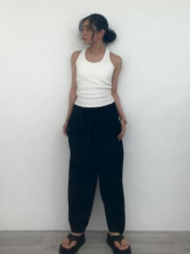 ALEXIA STAMさん（レディース・160cm）の夏コーディネート