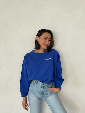 ALEXIA STAMさん（レディース・163cm）の冬コーディネート