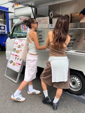 「ALEXIA STAM（アリシアスタン）のアイテム」を使った、ALEXIA STAMさん（レディース・158cm）の春コーディネート