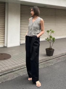 ALEXIA STAMさん（レディース・155cm）の夏コーディネート