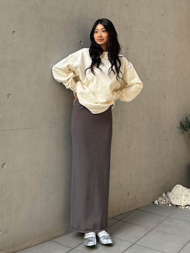 ALEXIA STAMさん（レディース・164cm）の夏コーディネート