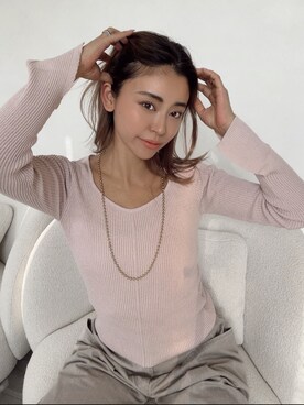 ALEXIA STAMさん（レディース・158cm）の春コーディネート