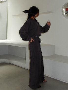 ALEXIA STAMさん（レディース・157cm）の秋コーディネート