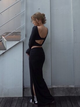 ALEXIA STAMさん（レディース・160cm）の夏コーディネート