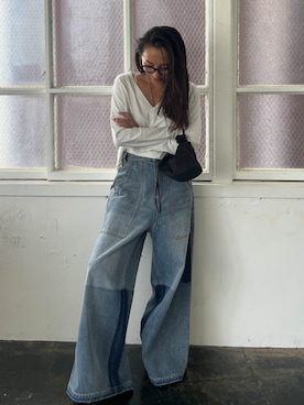 ALEXIA STAMさん（レディース・163cm）の夏コーディネート