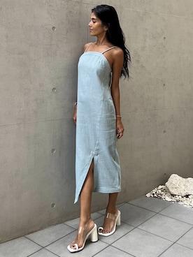 ALEXIA STAMさん（レディース・157cm）の春コーディネート