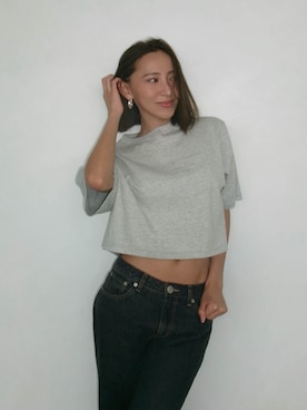 ALEXIA STAMさん（レディース・163cm）の春コーディネート