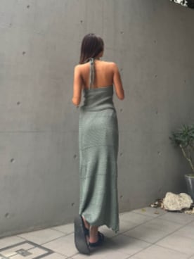 「アイテム（キャミソール、グリーン系）」を使った、ALEXIA STAMさん（レディース・164cm）の夏コーディネート