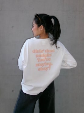 ALEXIA STAMさん（レディース・157cm）の冬コーディネート