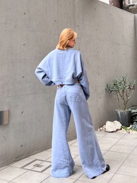 ALEXIA STAMさん（レディース・156cm）の秋コーディネート