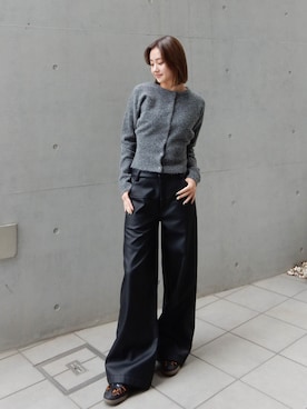 ALEXIA STAMさん（レディース・156cm）の秋コーディネート