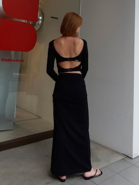 ALEXIA STAMさん（レディース・156cm）の秋コーディネート