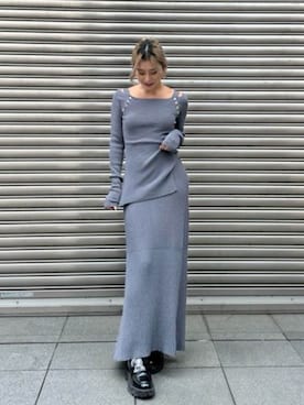 ALEXIA STAMさん（レディース・160cm）の秋コーディネート