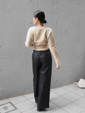 ALEXIA STAMさん（レディース・157cm）の秋コーディネート