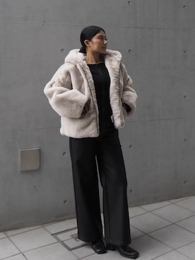 ALEXIA STAMさん（レディース・157cm）の秋コーディネート