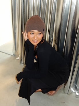 ALEXIA STAMさん（レディース・157cm）の秋コーディネート