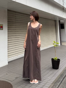 ALEXIA STAMさん（レディース・156cm）の夏コーディネート