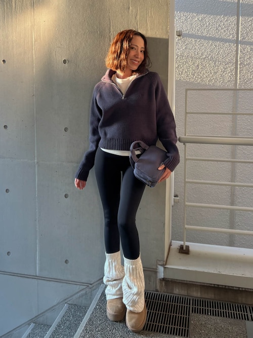 Wellness Brushed Lining Long Leggings /裏起毛レギンス（レギンス