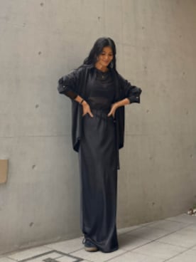 ALEXIA STAMさん（レディース・157cm）の夏コーディネート