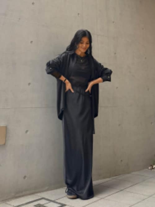 アリシアスタンサテンスカート ALEXIA STAM パンツ Satin Pants/ サテンパンツ レディース