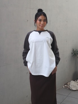 「シンプルおしゃれが好き」｜ALEXIA STAMさん（レディース・157cm）の秋コーディネート