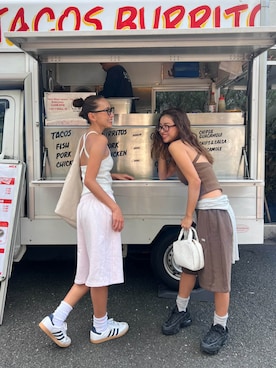 「ALEXIA STAM（アリシアスタン）のアイテム」を使った、ALEXIA STAMさん（レディース・158cm）の春コーディネート