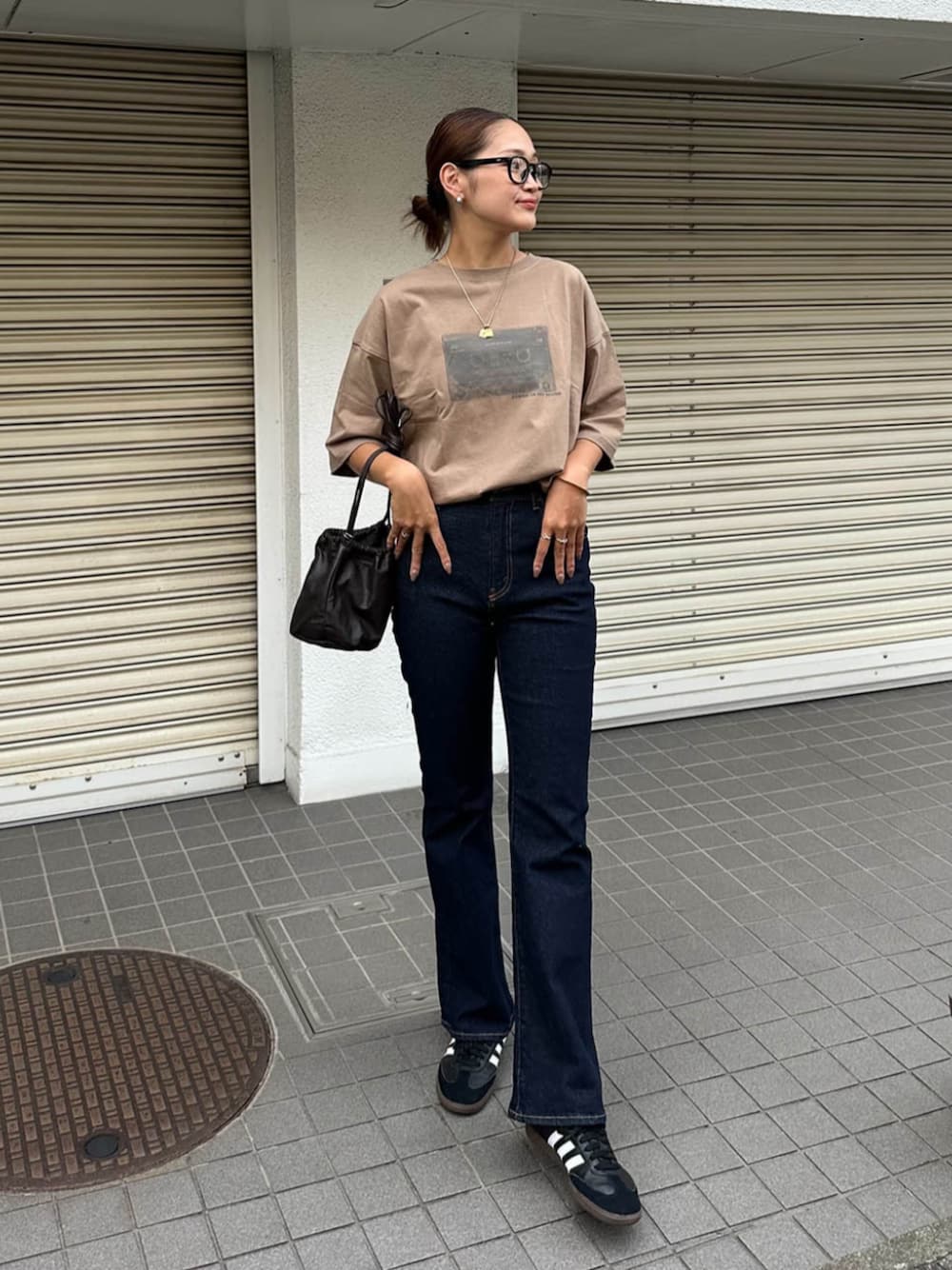 アリシアスタン Flare Denim Pants/バックステッチフレアデニム ALEXIA STAM（アリシアスタン）の「Stretch Flare Denim Pants