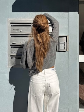 ALEXIA STAMさん（レディース・160cm）の春コーディネート