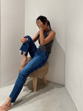 ALEXIA STAMさん（レディース・155cm）の秋コーディネート