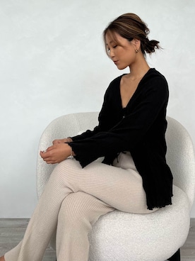 ALEXIA STAMさん（レディース・164cm）の夏コーディネート