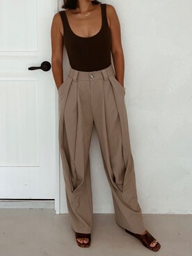 ALEXIA STAMさん(レディース・154cm)の秋コーディネート