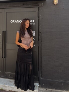 ALEXIA STAMさん（レディース・163cm）の夏コーディネート