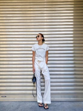 ALEXIA STAMさん（レディース・170cm）の夏コーディネート