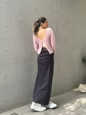 ALEXIA STAMさん（レディース・164cm）の夏コーディネート